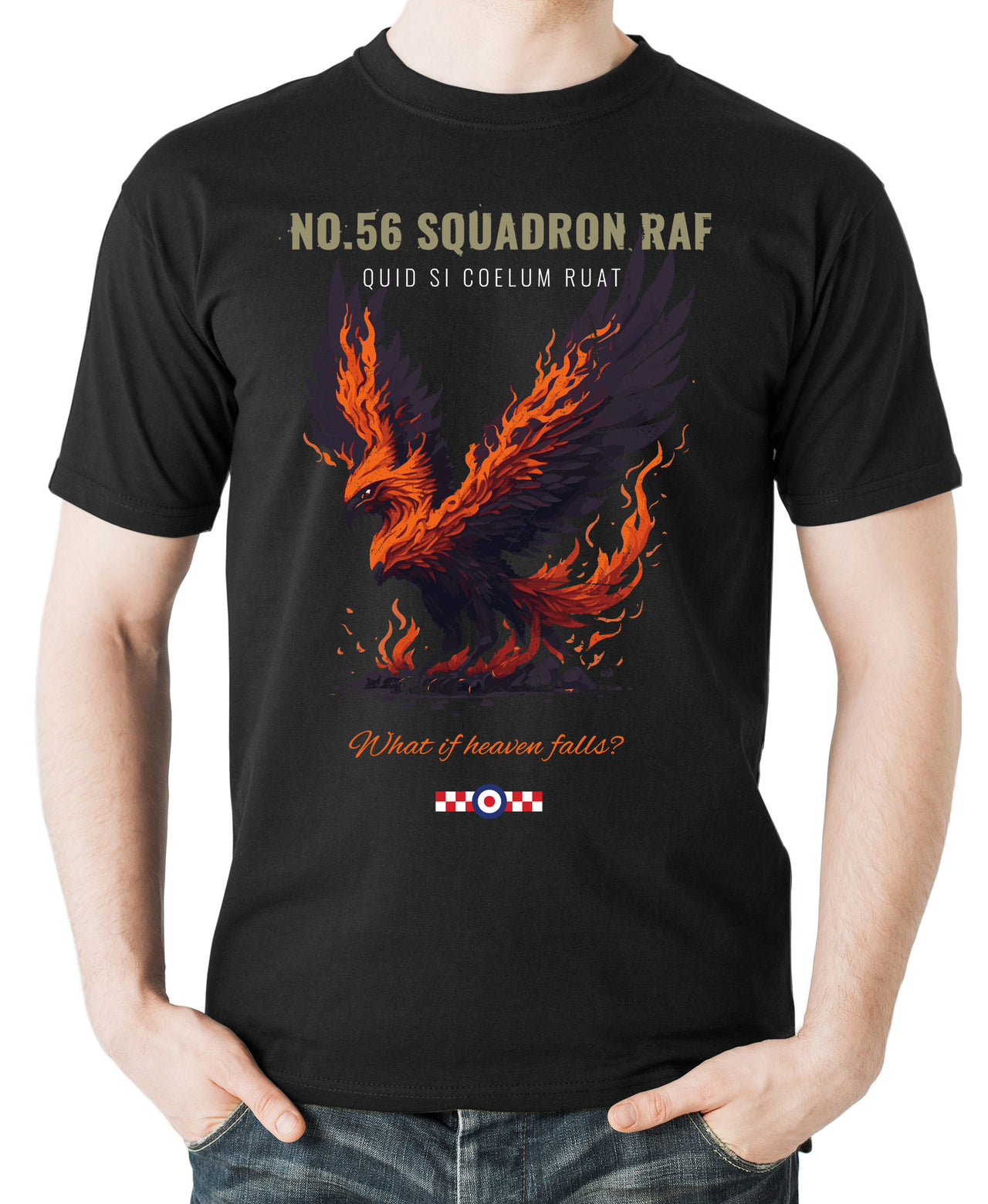 No.56 SQN The Firebirds - T-shirt