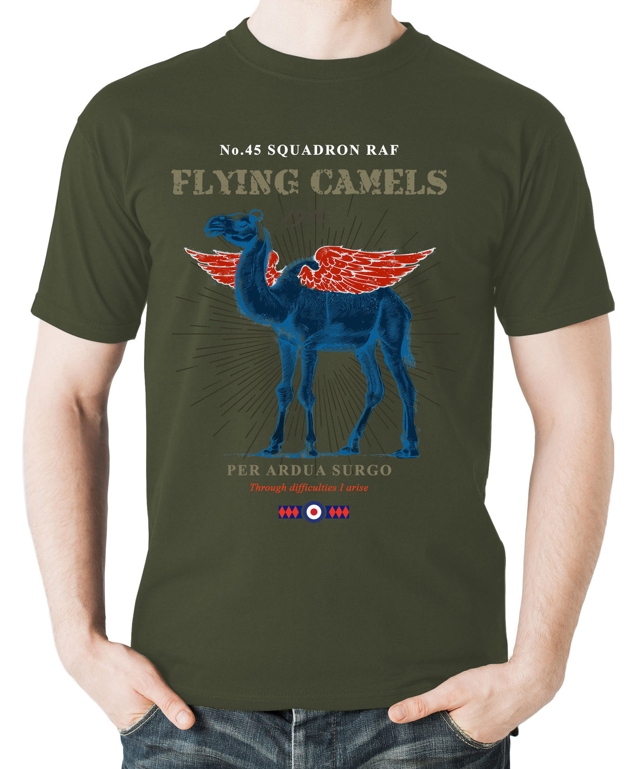 No.45 SQN Flying Camels - T-shirt