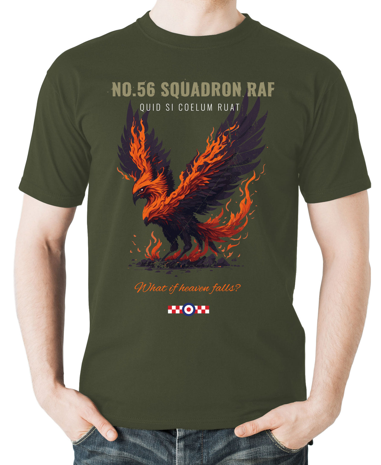 No.56 SQN The Firebirds - T-shirt