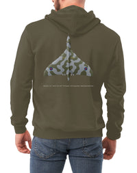 Thumbnail for Vulcan XM607 - Hoodie front & back