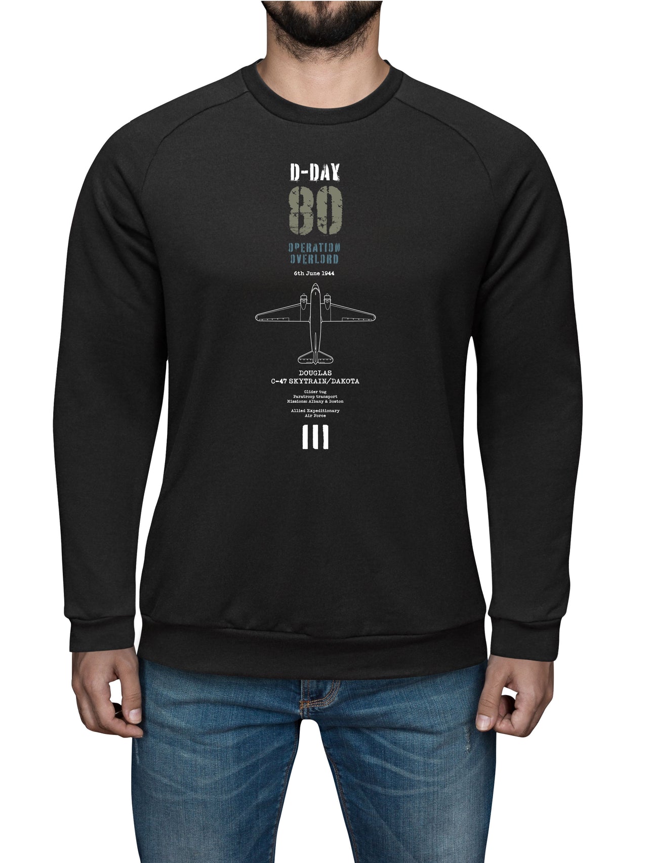 D-Day C-47 Skytrain - Sweat Shirt