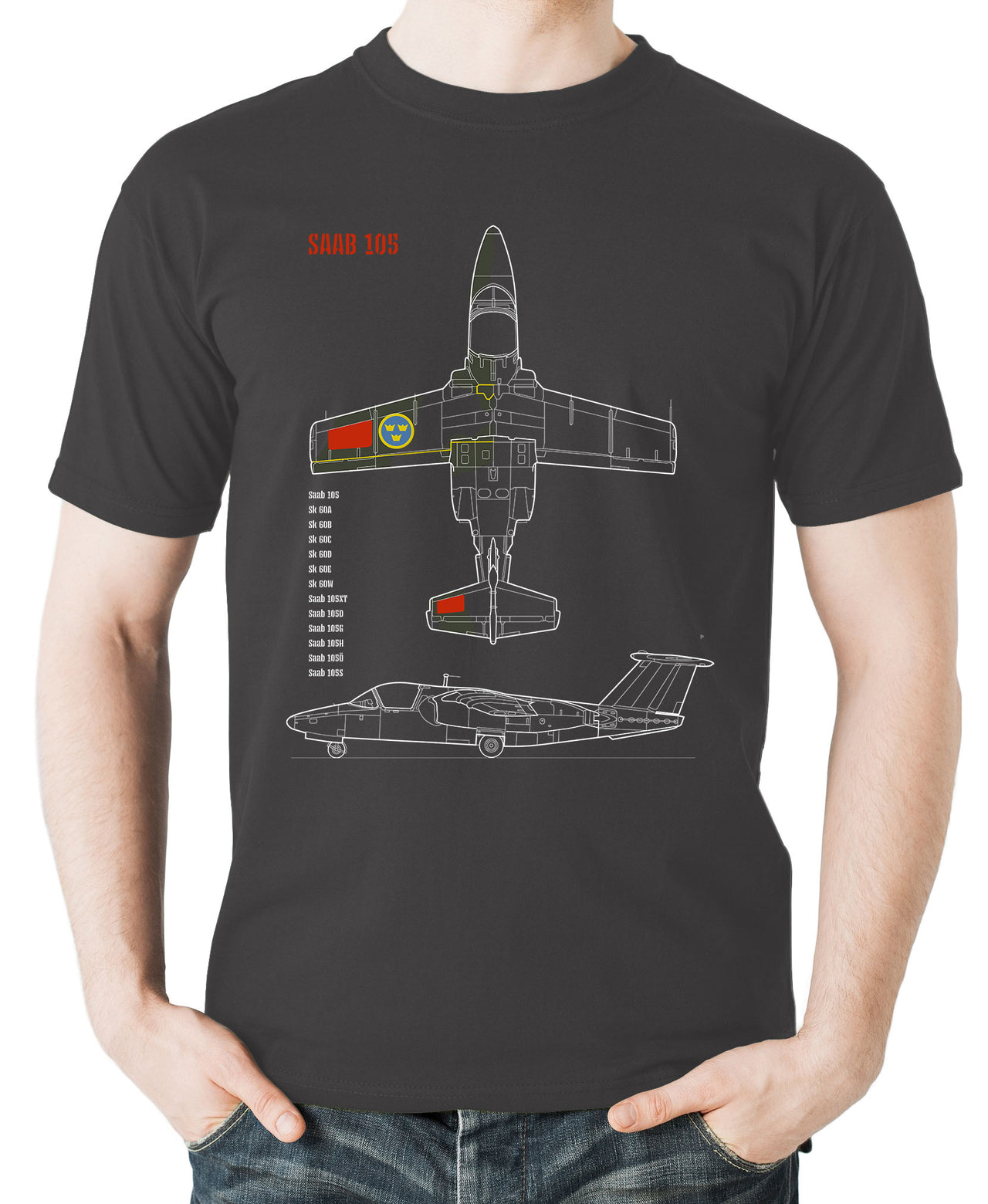 Saab 105 - T-shirt