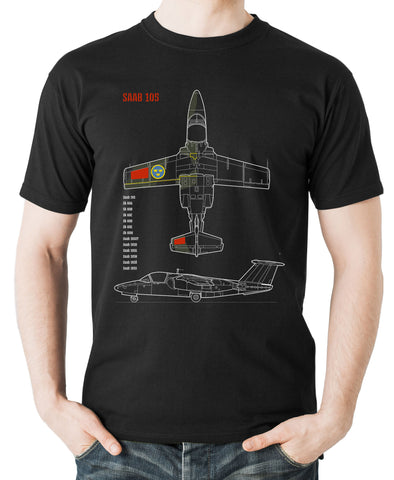 Saab 105 - T-shirt