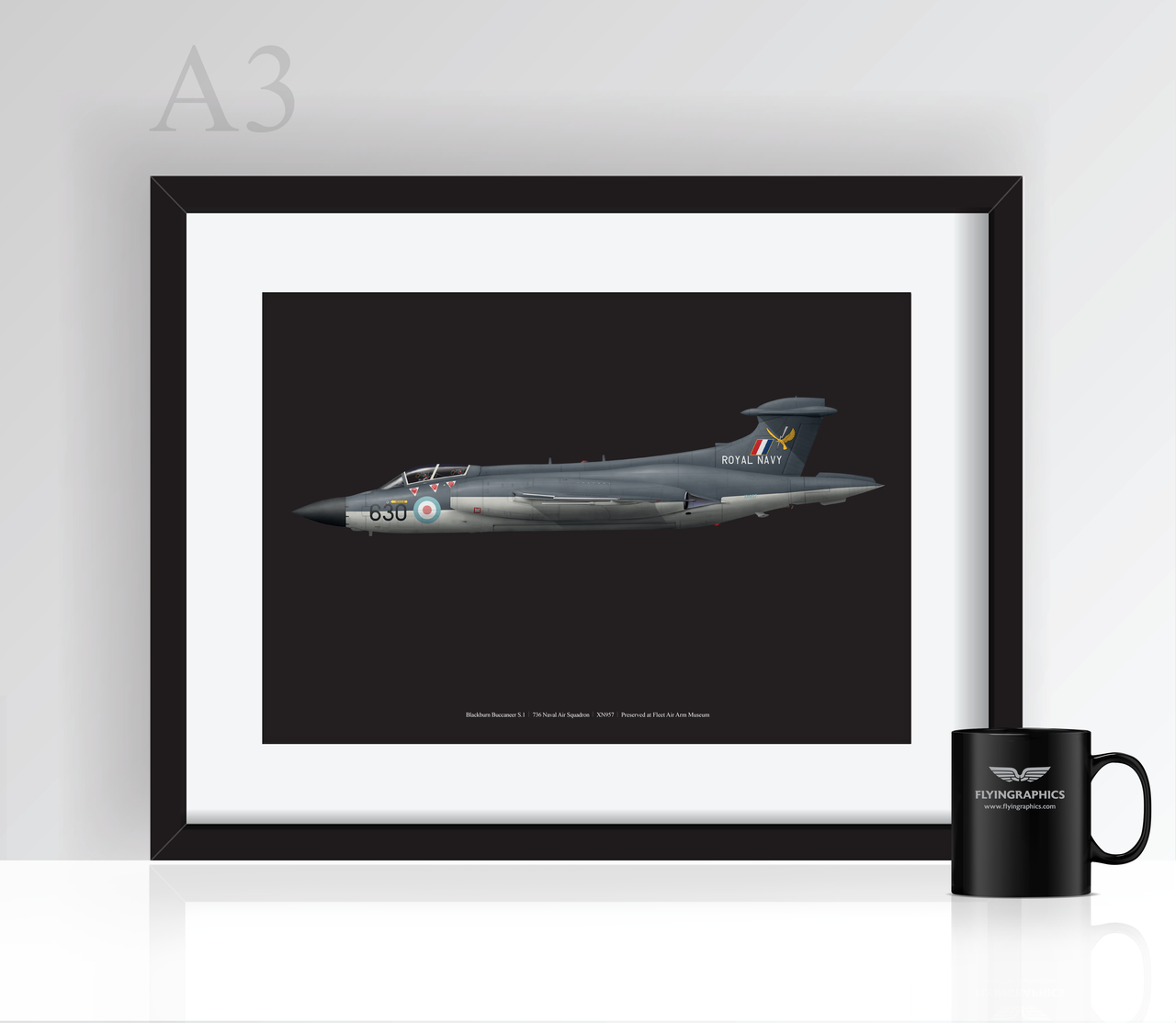 Buccaneer 736 NAS - Poster