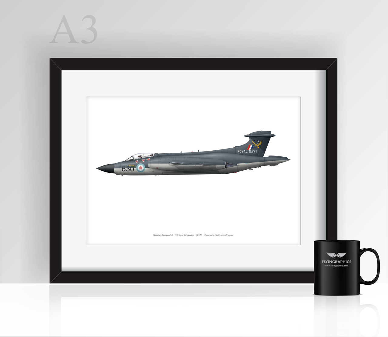 Buccaneer 736 NAS - Poster