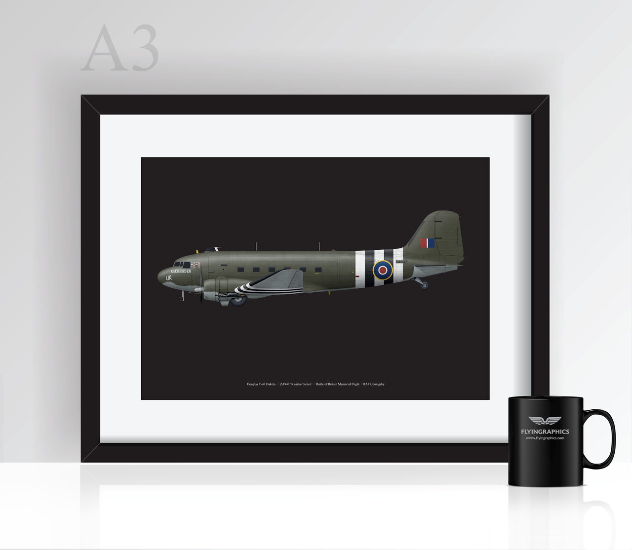 BBMF C-47 Dakota - Poster
