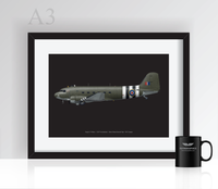 Thumbnail for BBMF C-47 Dakota - Poster