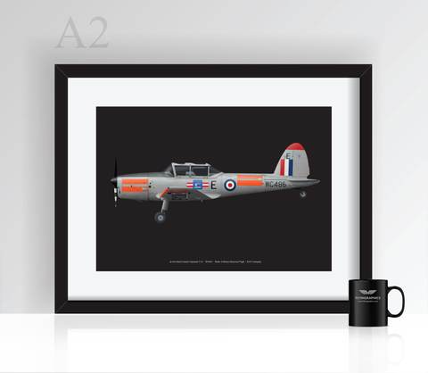 BBMF de Havilland Canada Chipmunk T.10 - Poster