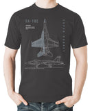 F/A-18E Super Hornet - T-shirt