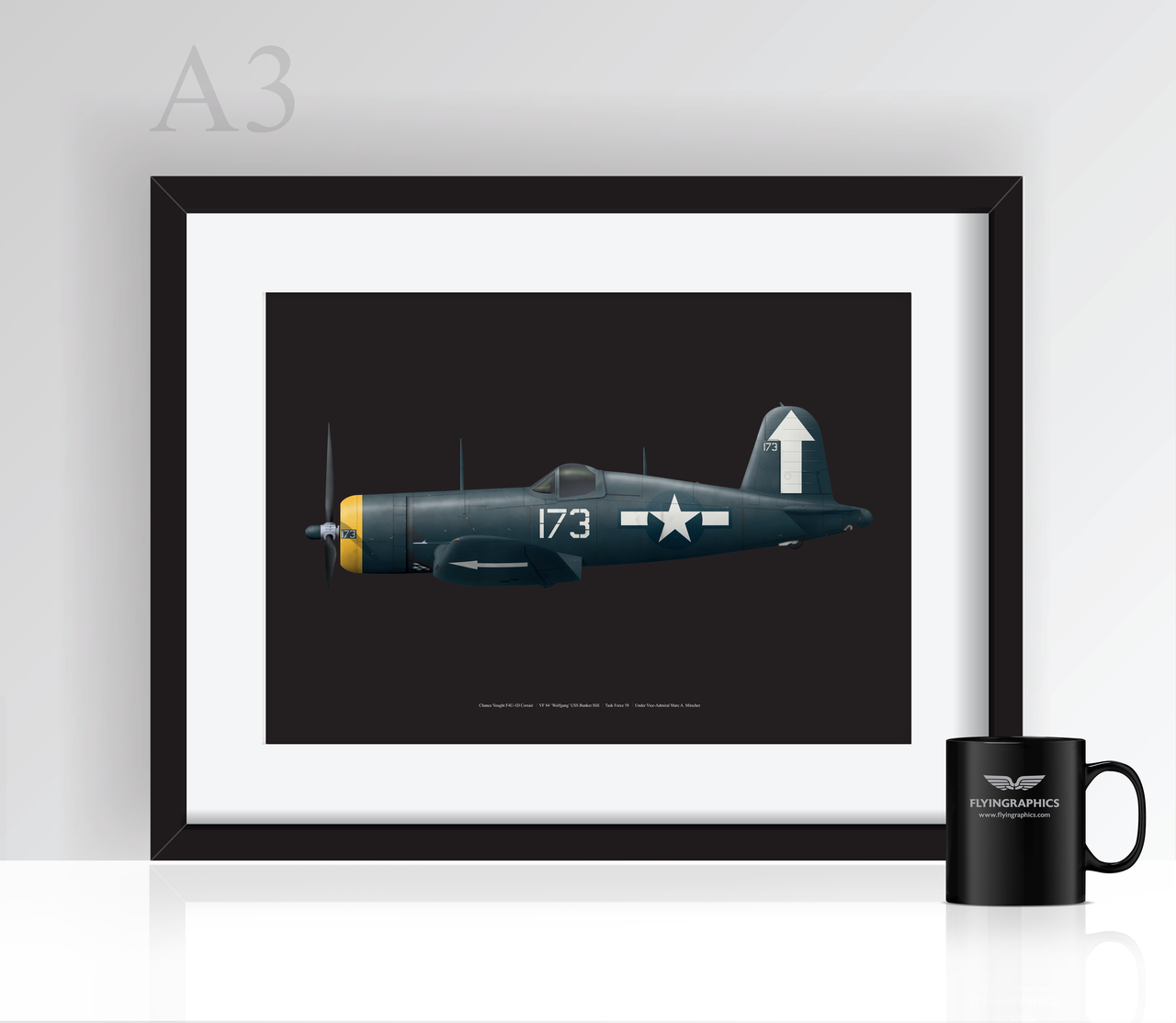 F4U Corsair - Poster