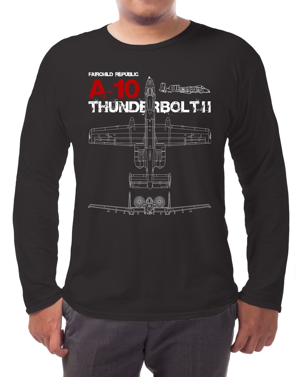 A-10 Thunderbolt II - Long-sleeve T-shirt