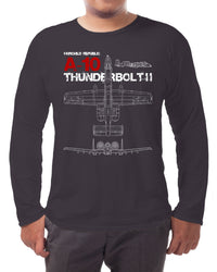 Thumbnail for A-10 Thunderbolt II - Long-sleeve T-shirt