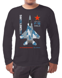 Thumbnail for Aggressor F-15 Eagle - Long-sleeve T-shirt