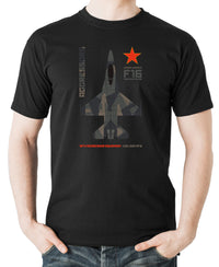 Thumbnail for Aggressor F-16 Fighting Falcon - T-shirt
