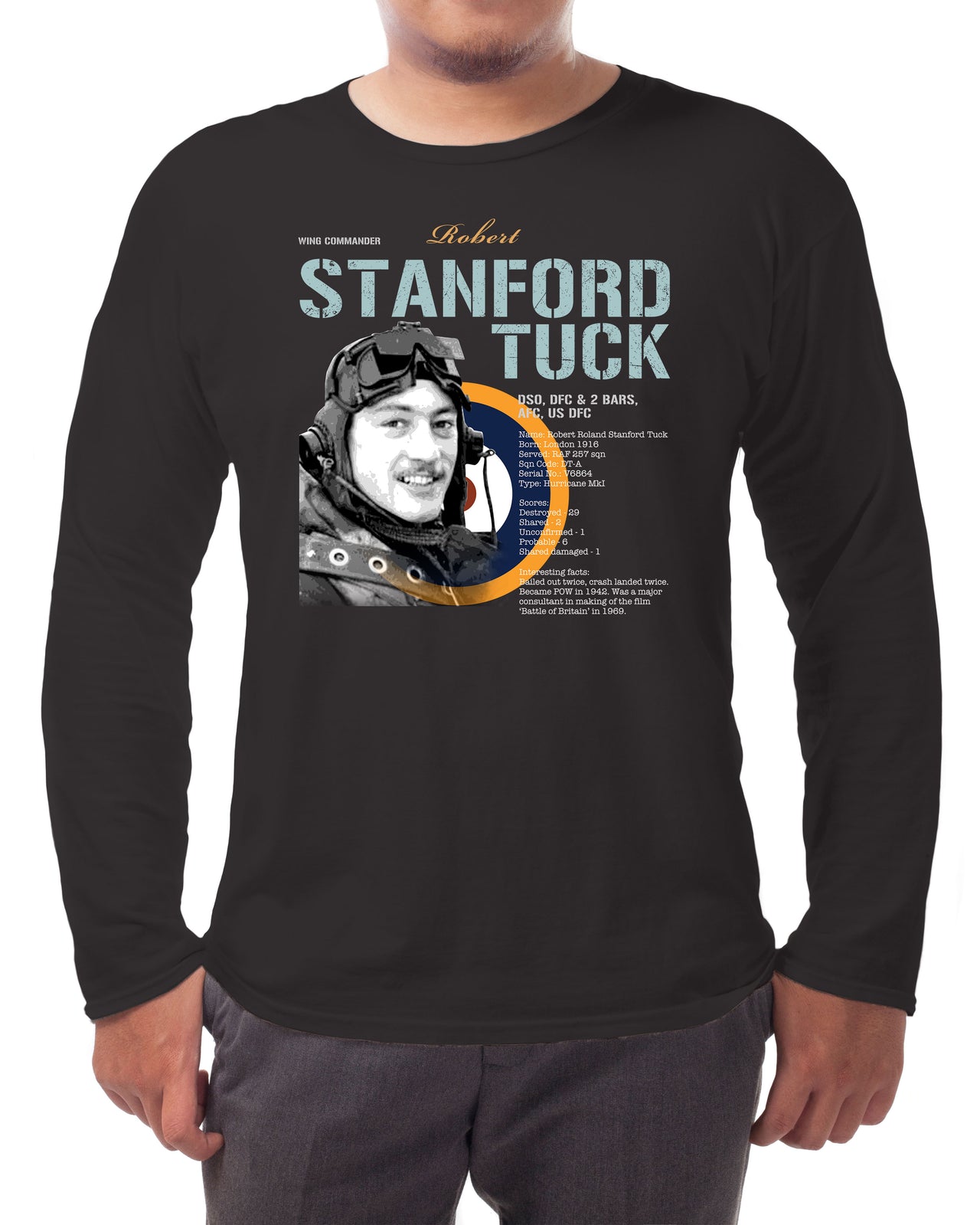 Robert Stanford-Tuck - Long-sleeve T-shirt