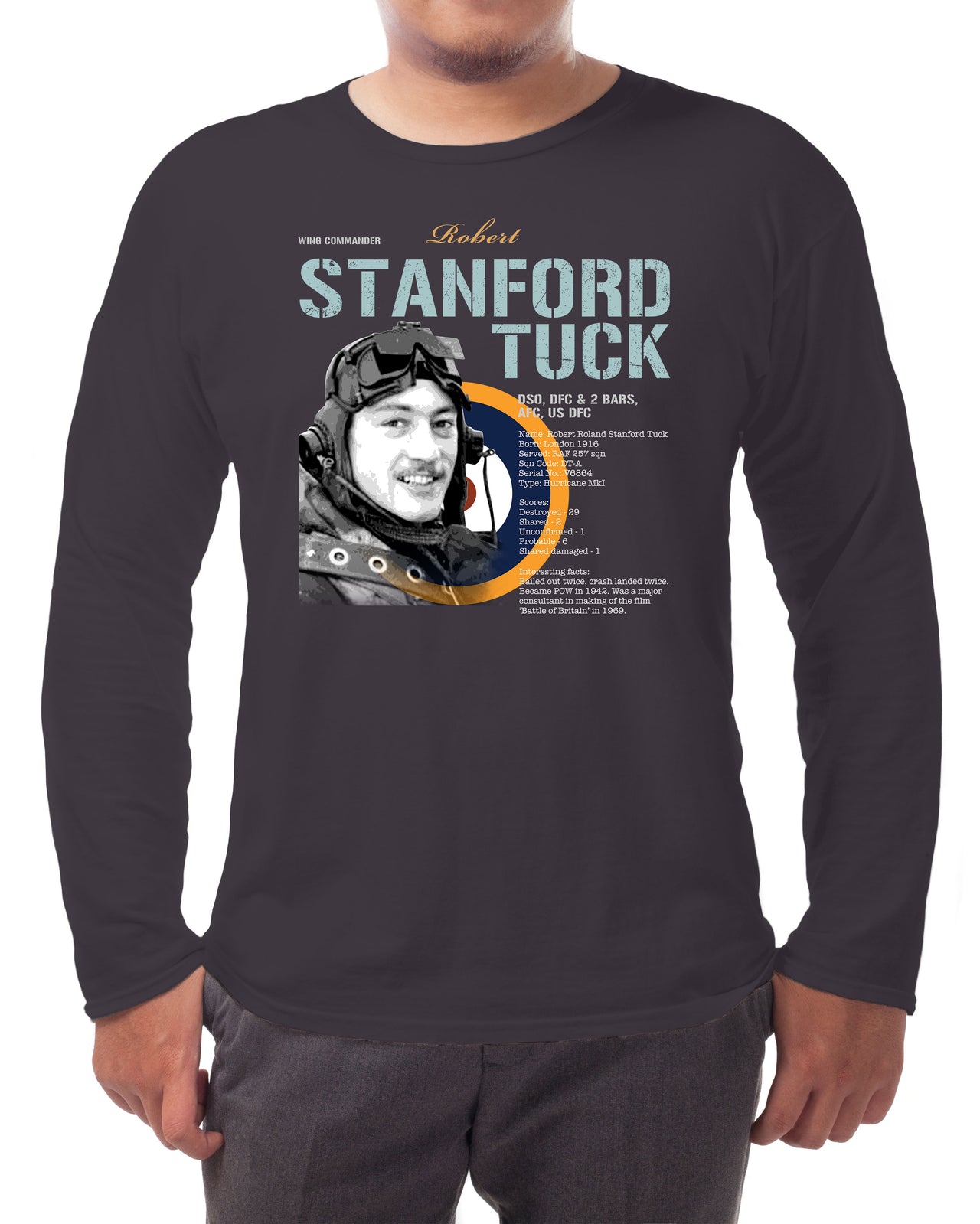Robert Stanford-Tuck - Long-sleeve T-shirt