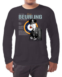 Thumbnail for George Beurling - Long-sleeve T-shirt