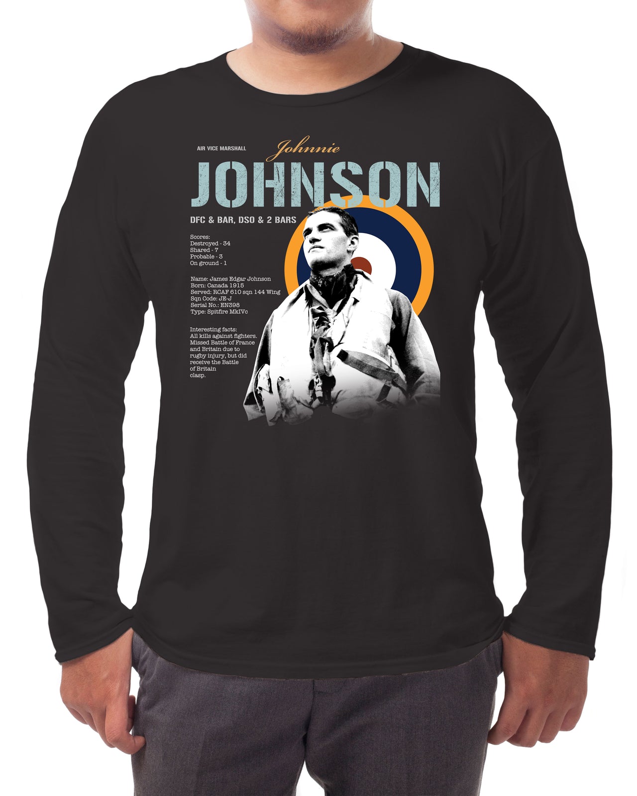 Johnnie Johnson - Long-sleeve T-shirt