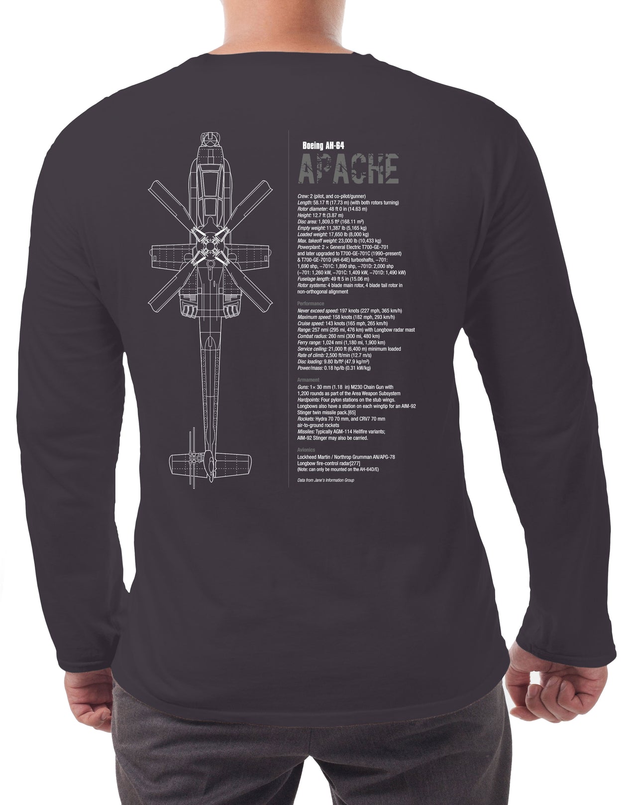 Apache - Long-sleeve T-shirt