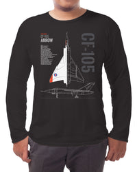 Thumbnail for Avro Arrow - Long-sleeve T-shirt