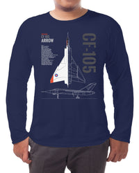 Thumbnail for Avro Arrow - Long-sleeve T-shirt