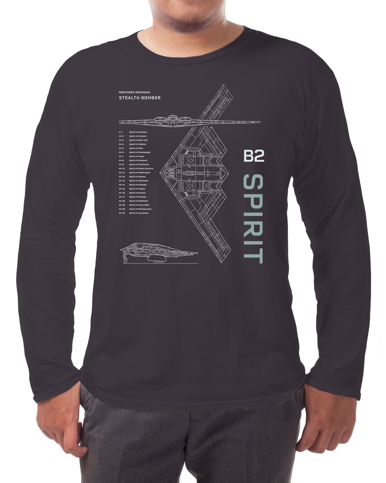 B-2 Spirit - Long-sleeve T-shirt