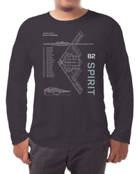 Thumbnail for B-2 Spirit - Long-sleeve T-shirt