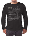 B-17 Flying Fortress - Long-sleeve T-shirt