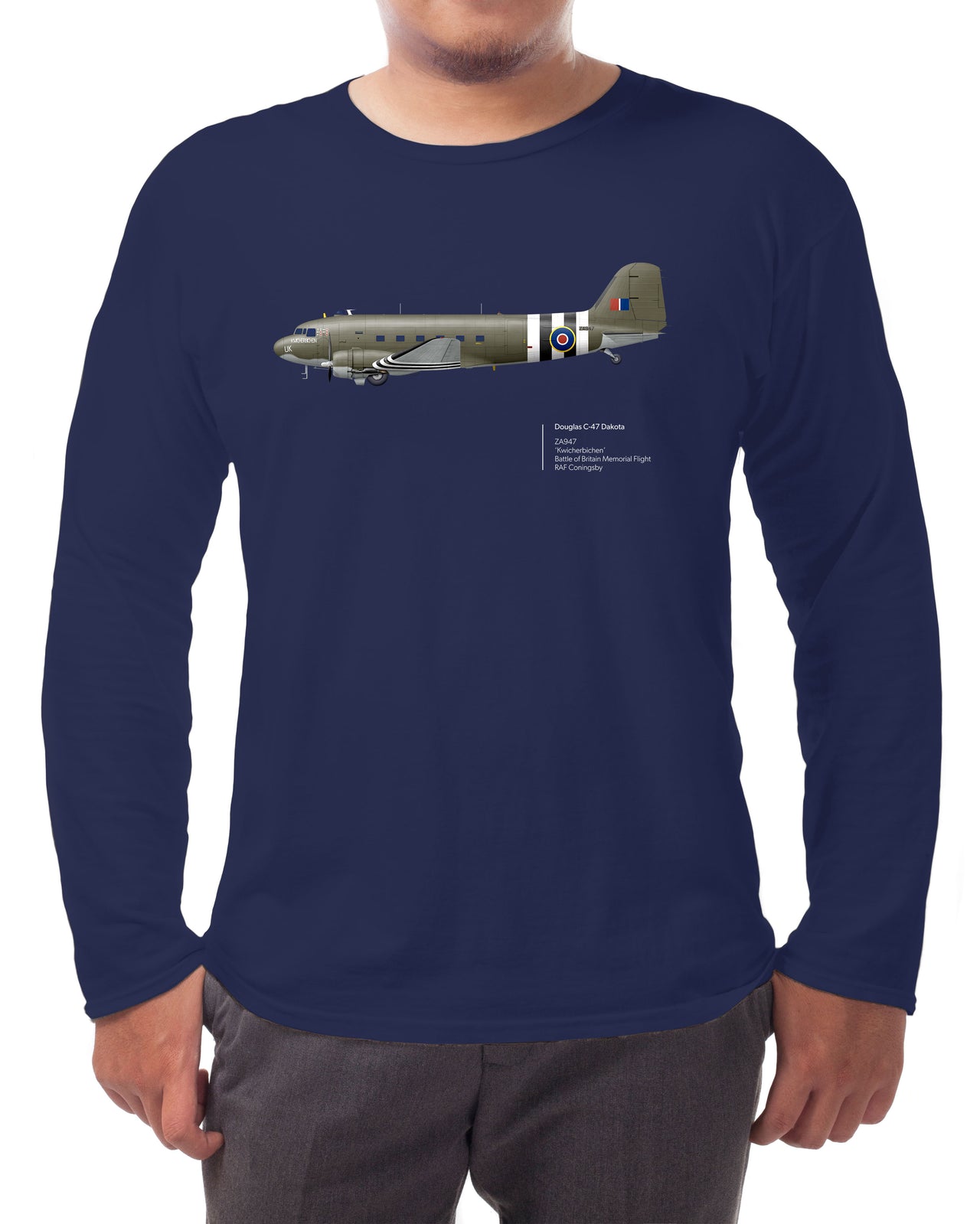 BBMF Douglas C-47 Dakota - Long-sleeve T-shirt