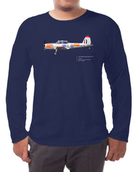 Thumbnail for BBMF de Havilland Canada Chipmunk - Long-sleeve T-shirt