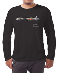 Thumbnail for BBMF Avro Lancaster - Long-sleeve T-shirt
