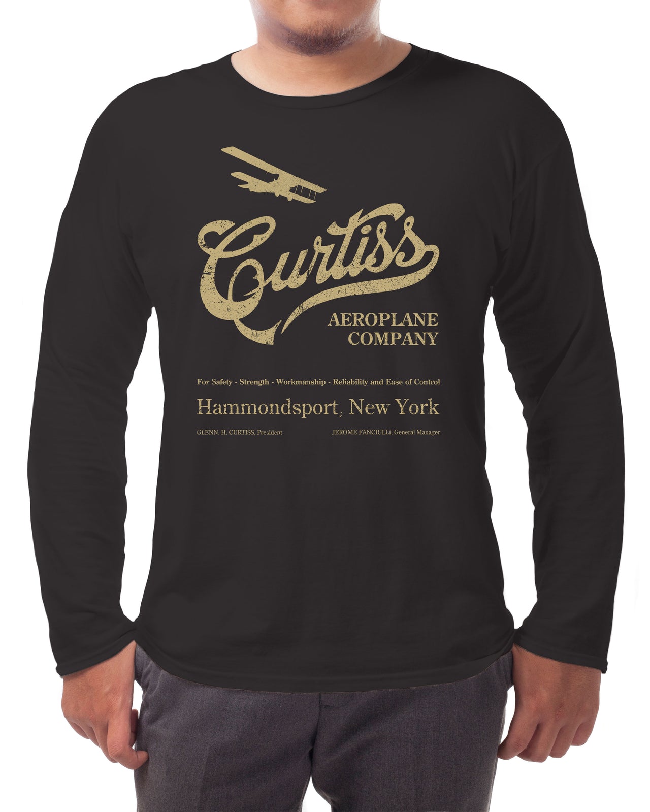 Curtiss - Long-sleeve T-shirt