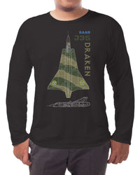 Thumbnail for Saab Draken - Long-sleeve T-shirt