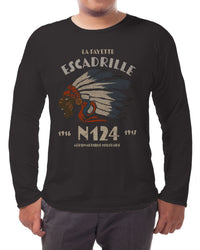 Thumbnail for La Fayette Escadrille - Long-sleeve T-shirt