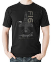 F-16 Fighting Falcon - T-shirt