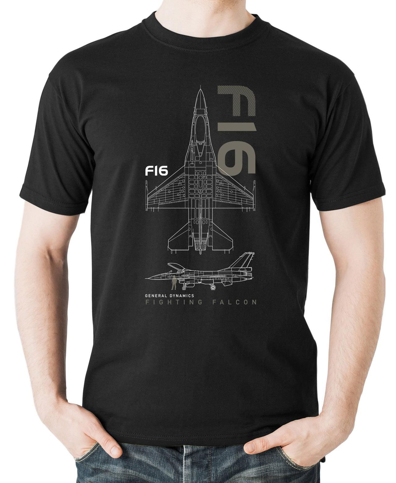 F-16 Fighting Falcon - T-shirt