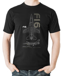 Thumbnail for F-16 Fighting Falcon - T-shirt