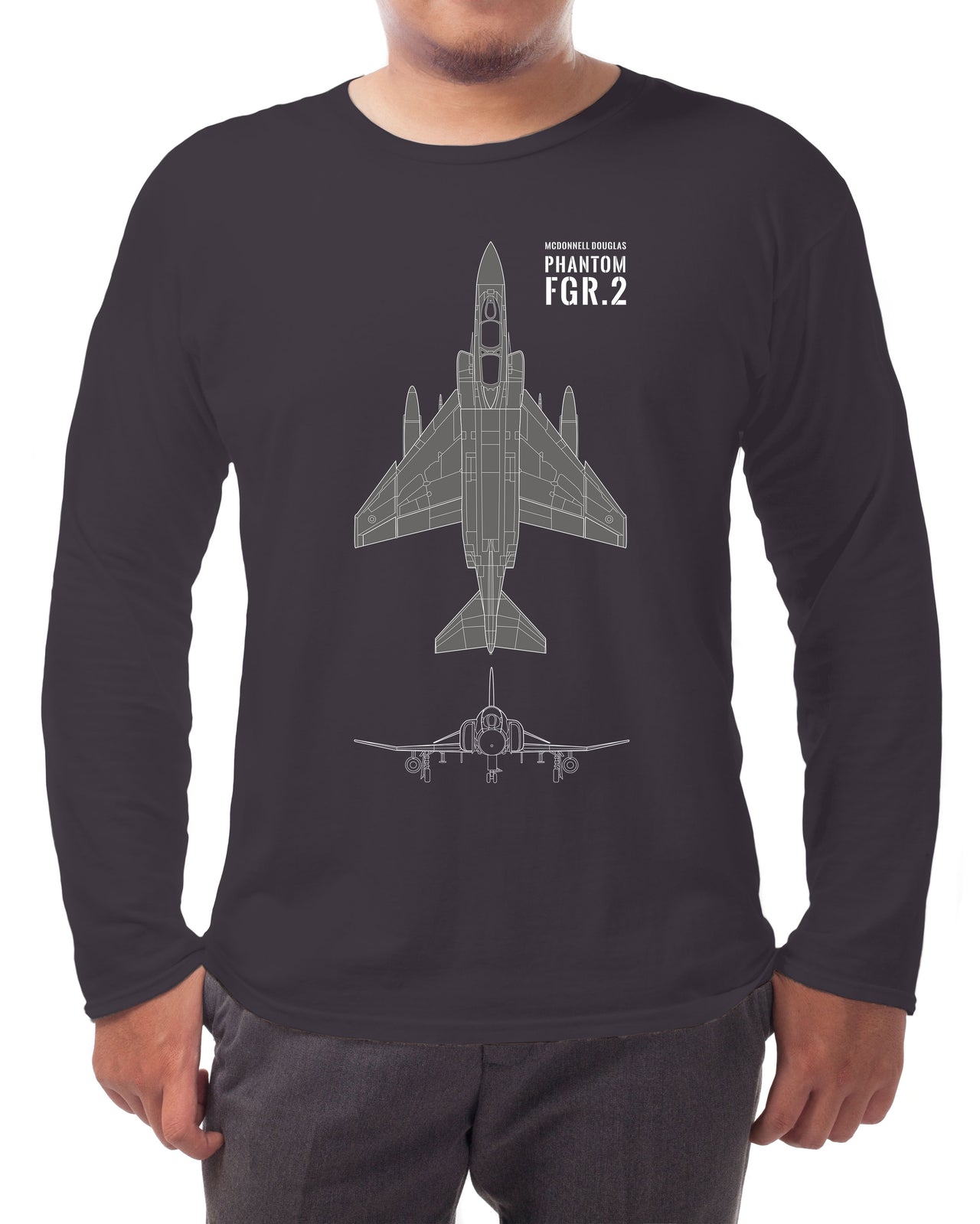 F-4 FGR2 RAF Phantom - Long-sleeve T-shirt