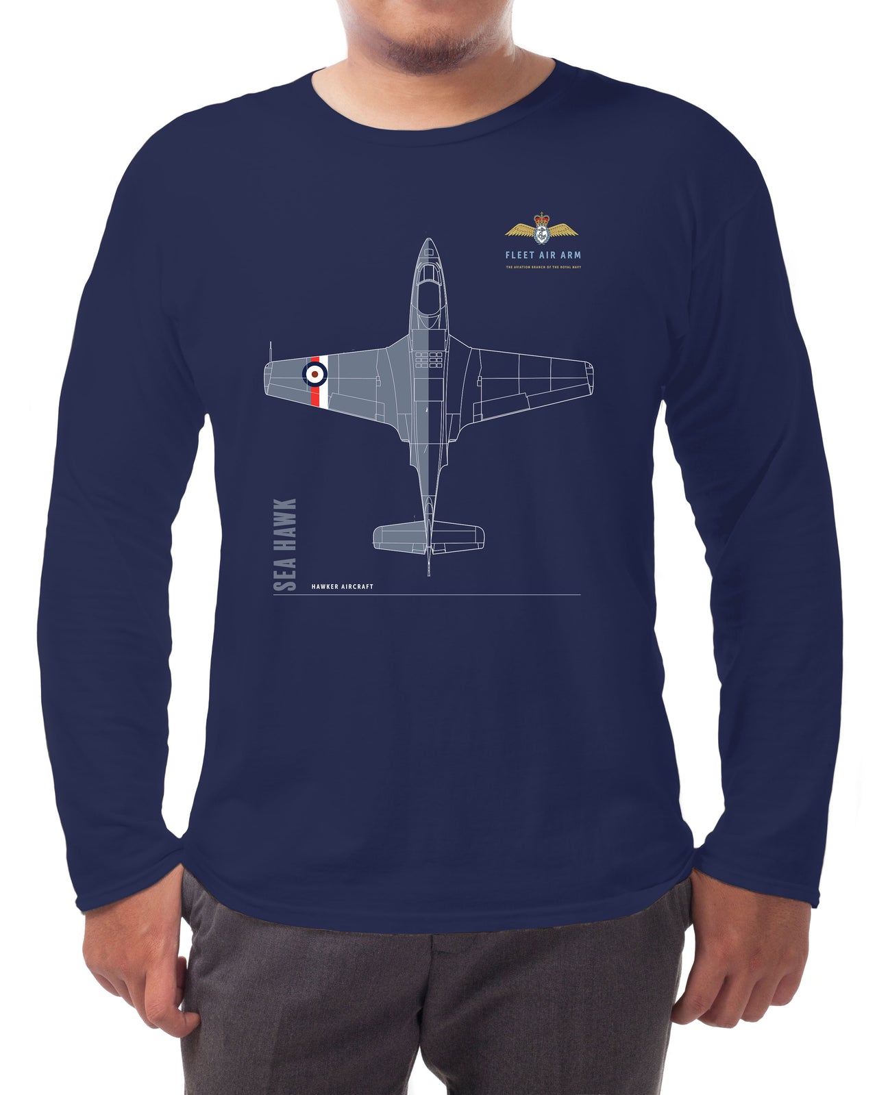 Sea Hawk - Long-sleeve T-shirt
