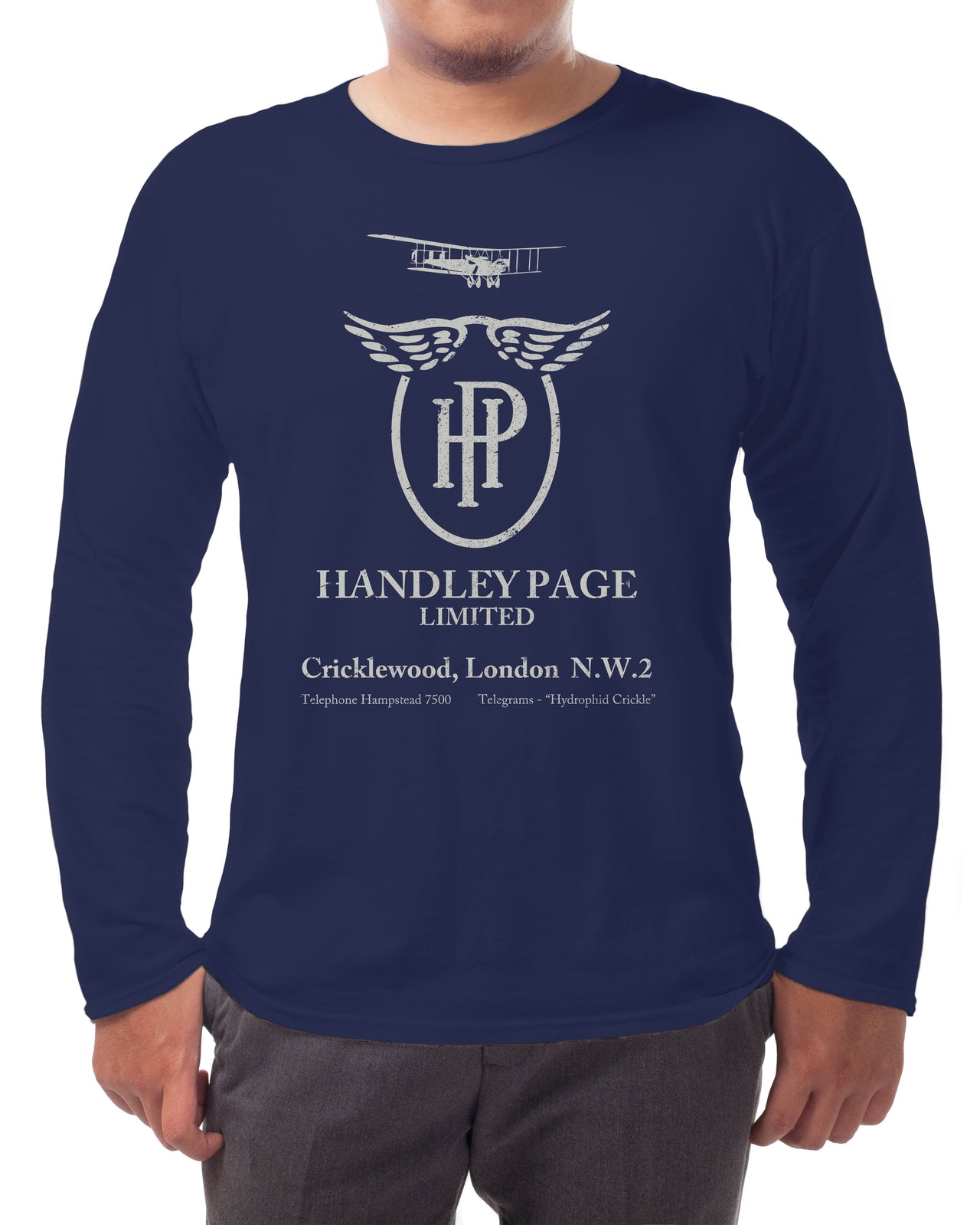 Handley Page - Long-sleeve T-shirt