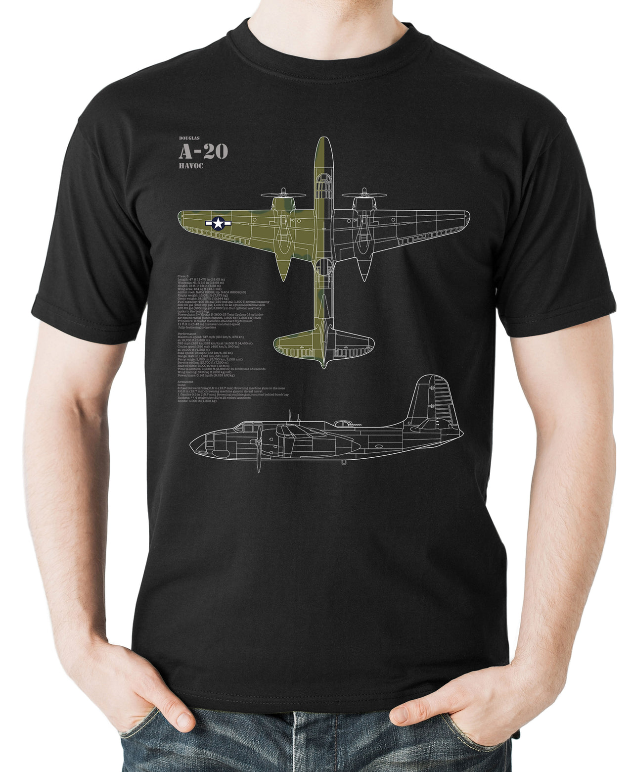 A-20 Havoc -T-shirt