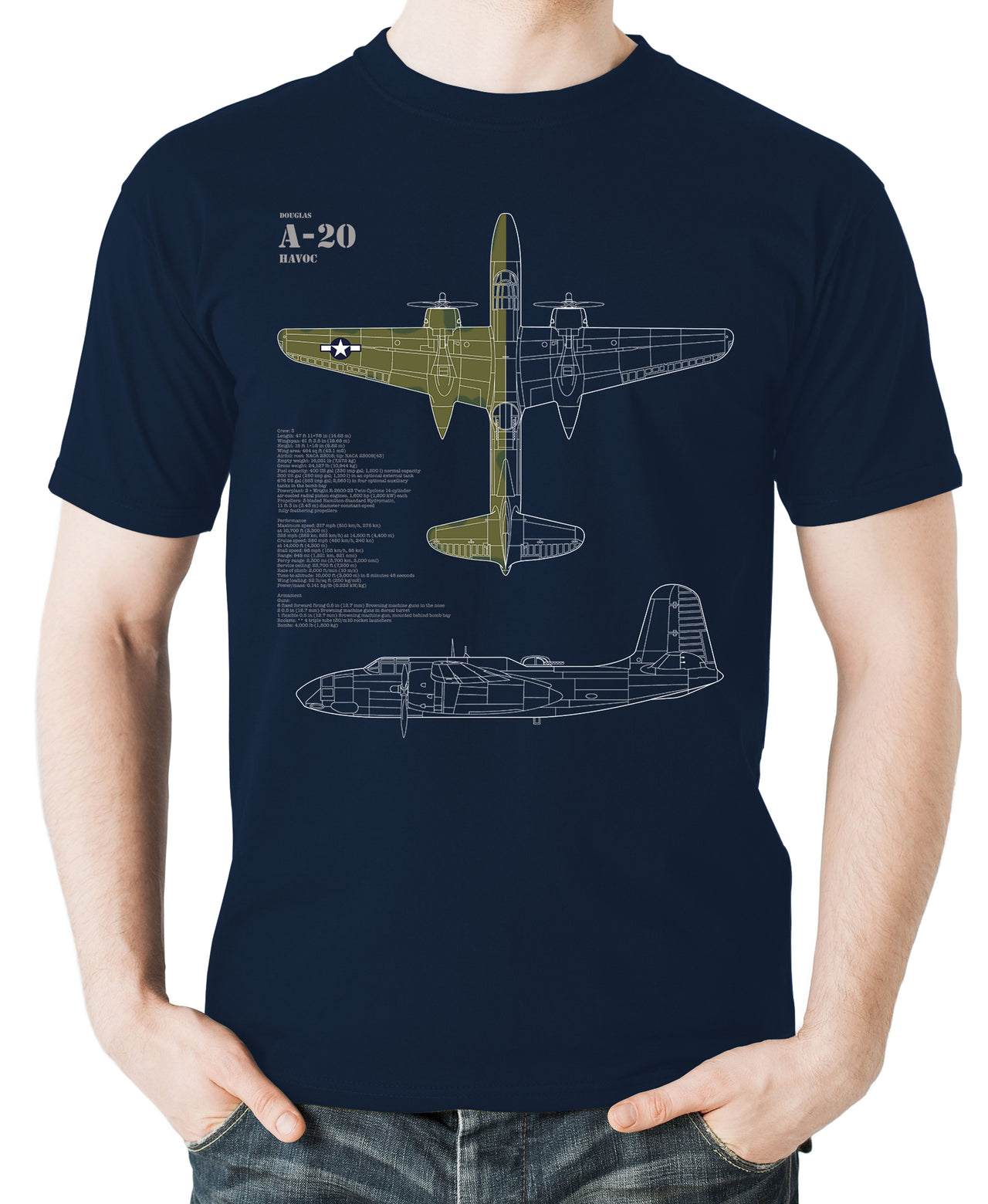 A-20 Havoc -T-shirt