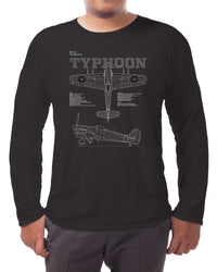 Thumbnail for Hawker Typhoon - Long-sleeve T-shirt
