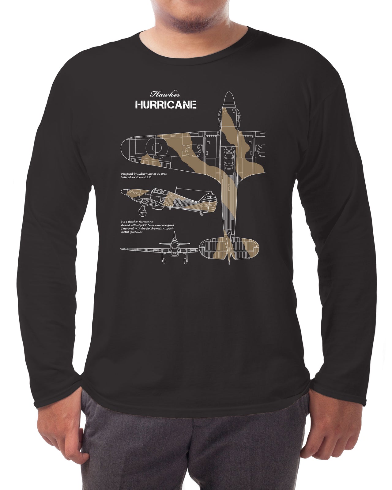 Hurricane - Long-sleeve T-shirt