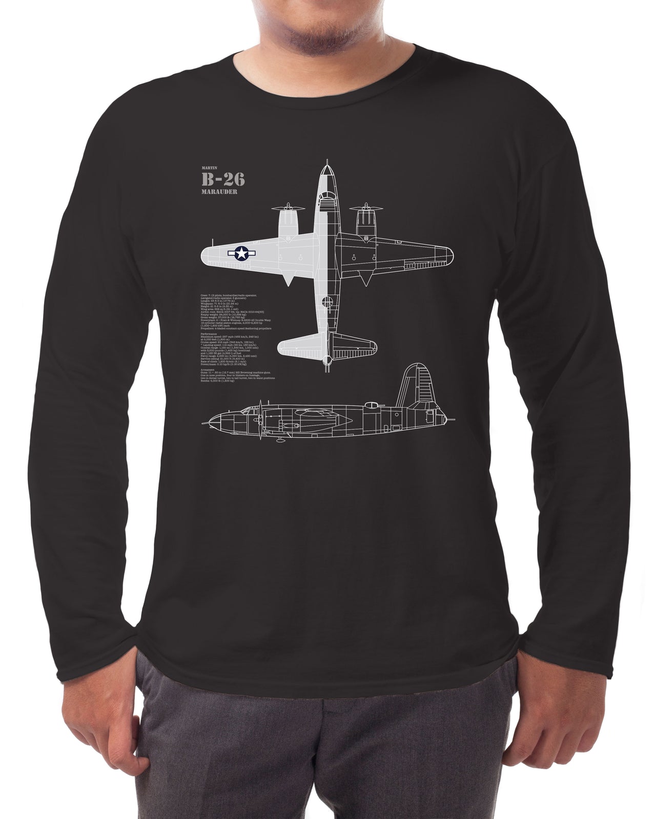 B-26 Marauder - Long-sleeve T-shirt