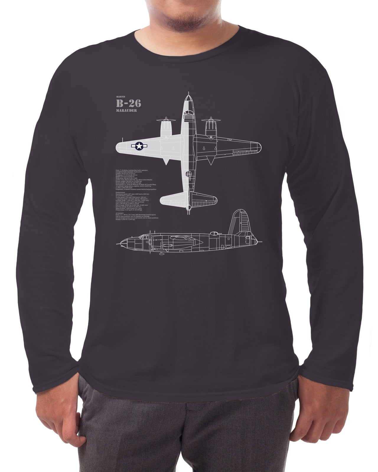 B-26 Marauder - Long-sleeve T-shirt