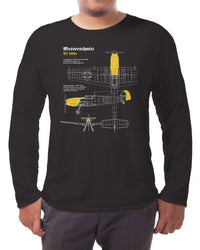 Thumbnail for Messerschmitt 109 - Long-sleeve T-shirt