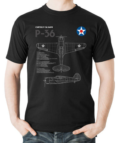 P-36 Hawk - T-shirt