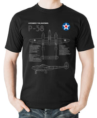 Thumbnail for P-38 Lightning - T-shirt