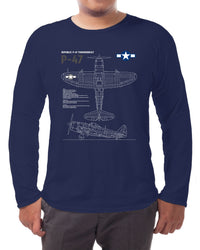 Thumbnail for P-47 Thunderbolt - Long-sleeve T-shirt